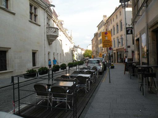 terrasse de restaurant, Grande Rue